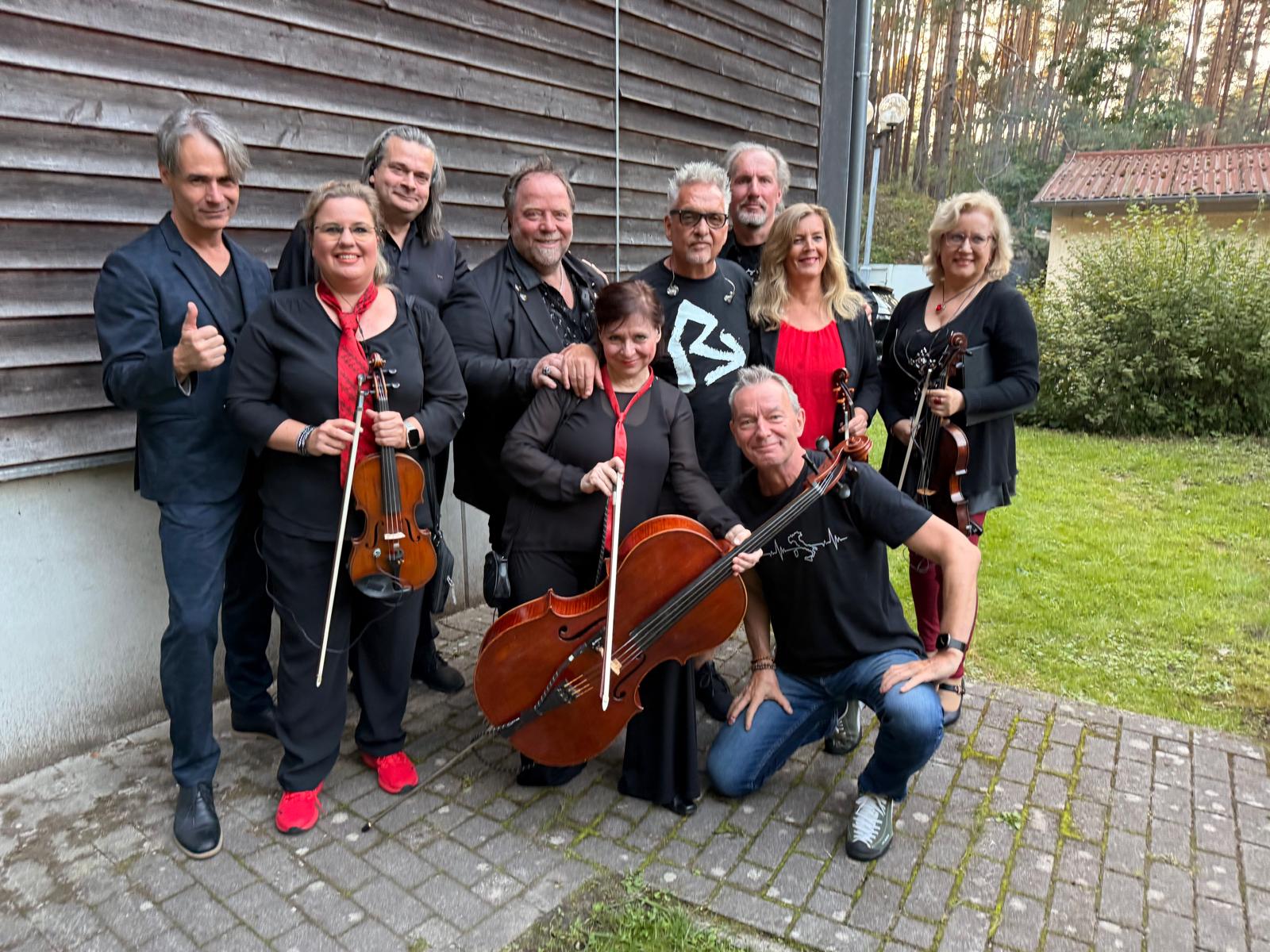 Die Ossis + Berslin String Enseble + Mike Kilian am 25.7.26 in Gehren